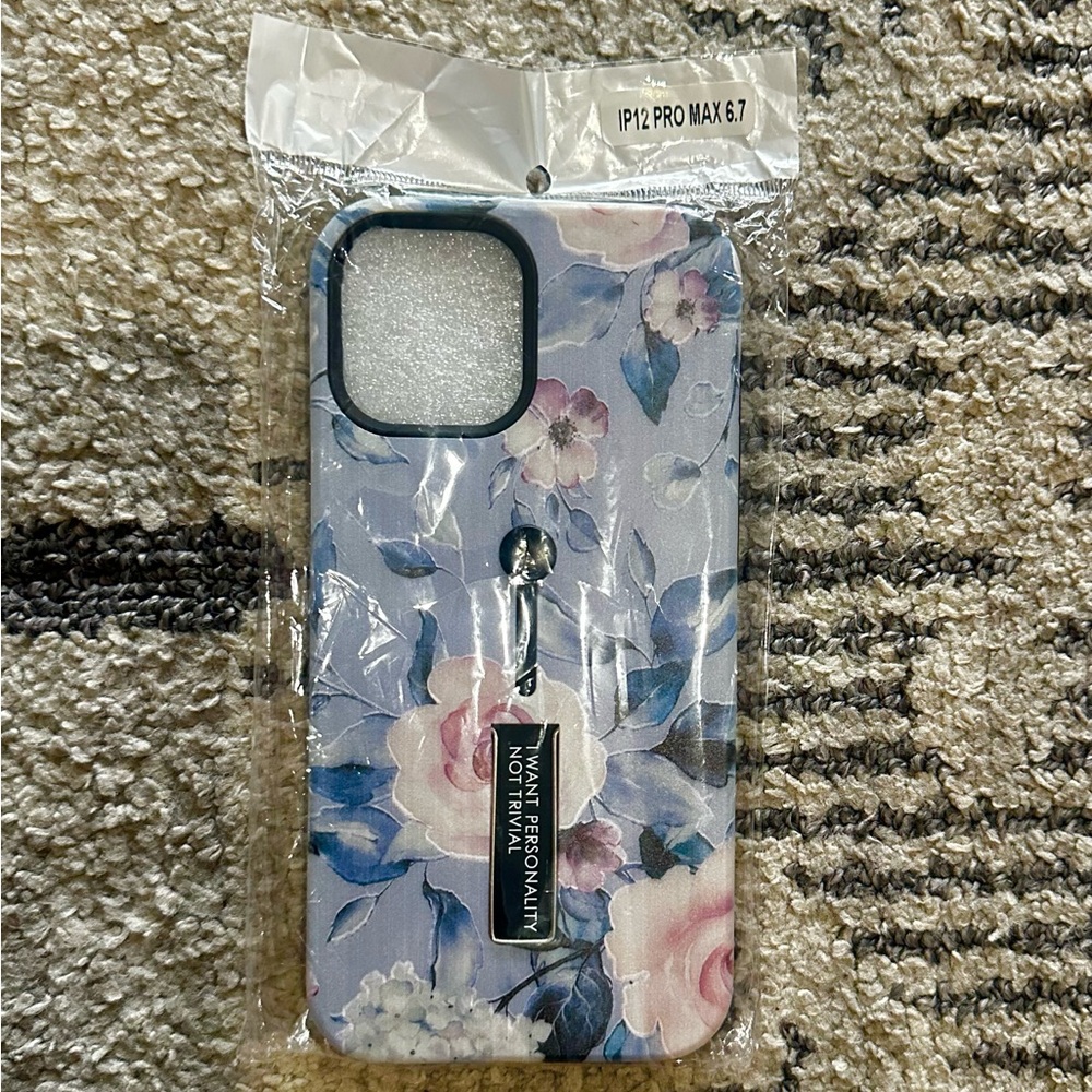 iPhone 12 Pro Max Finger Grip Phone Case